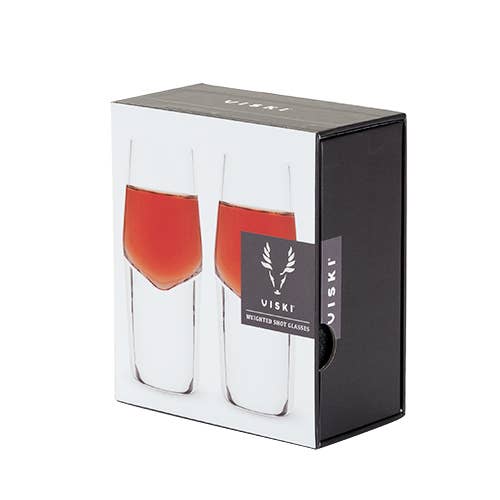 Raye™ - Heavyweight Crystal Shot Glasses (Set of 2)