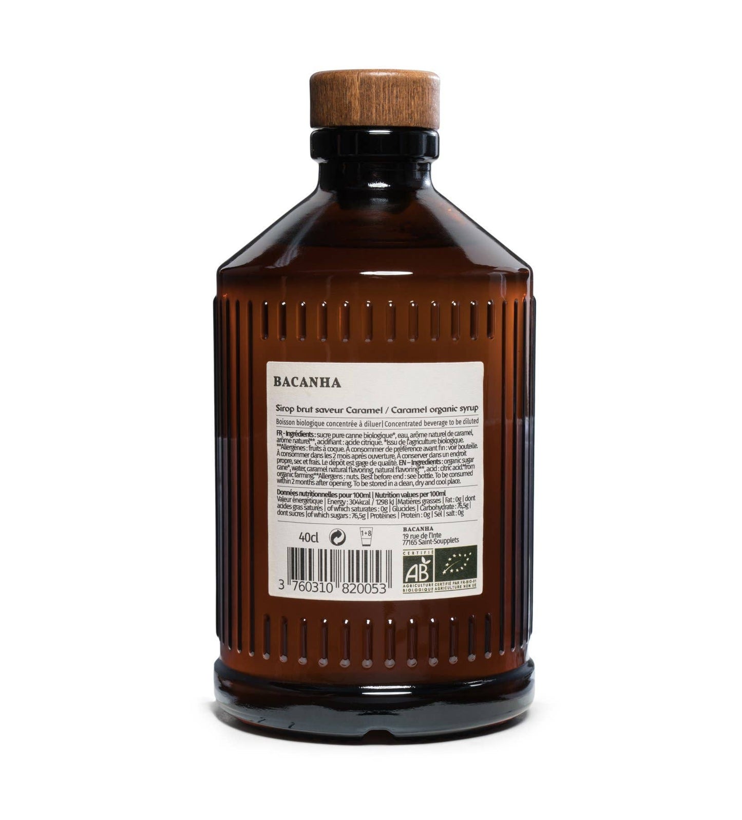 Raw Caramel Syrup - Organic - 13,5 fl. oz.