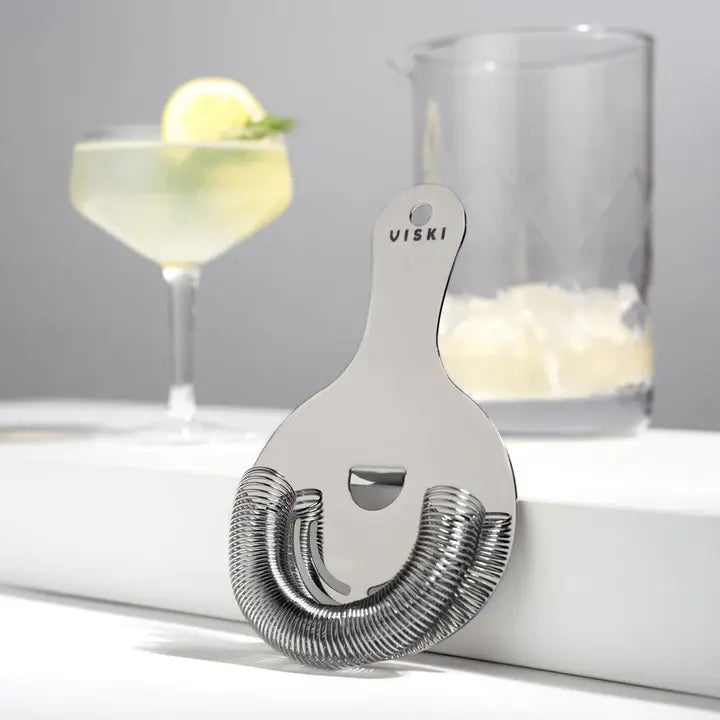 Stainless Steel Hawthorne Strainer by Viski®