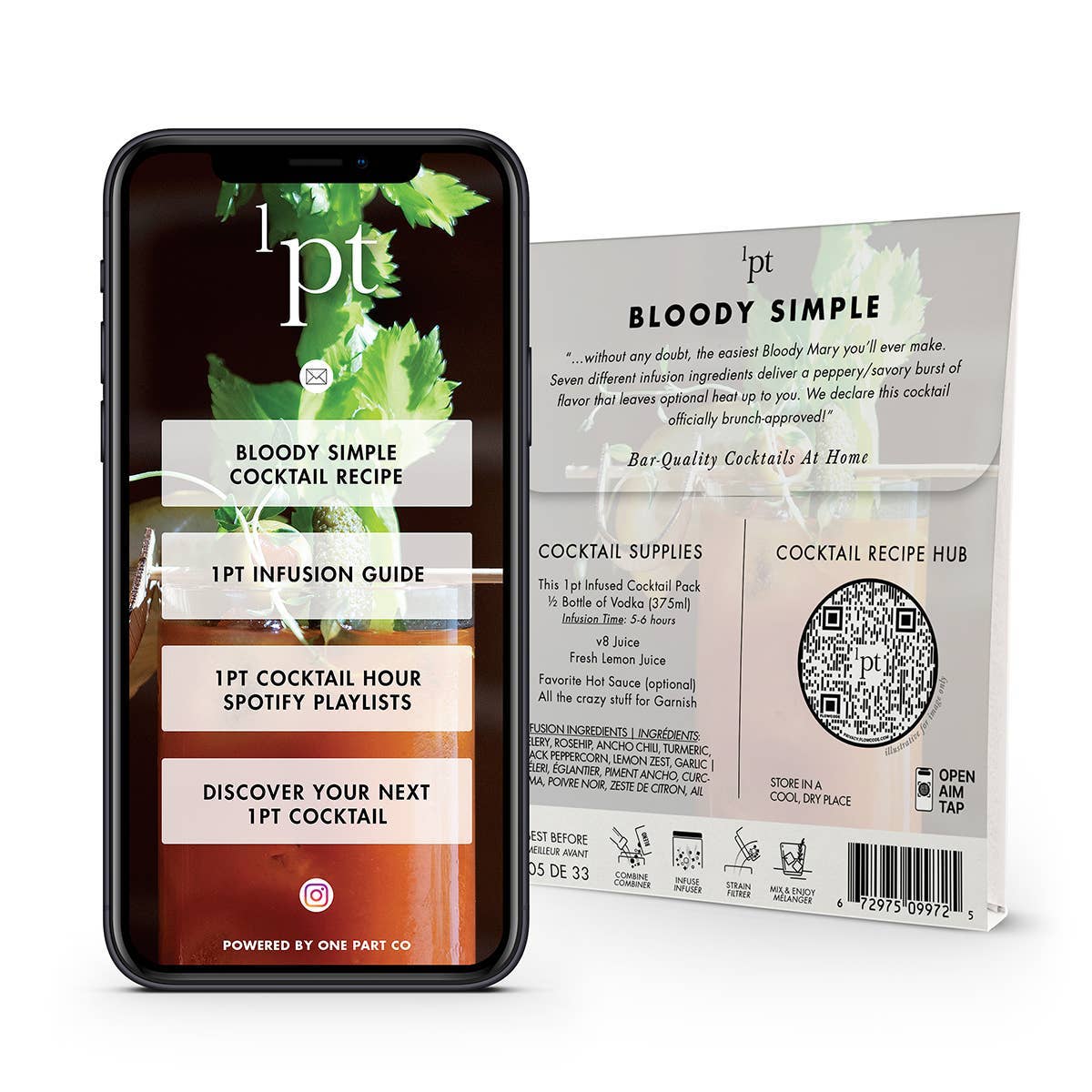 One Part Infusion Packs