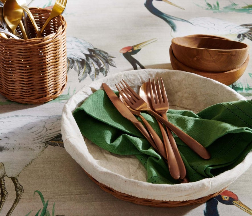 ALBA Rose Gold Flatware