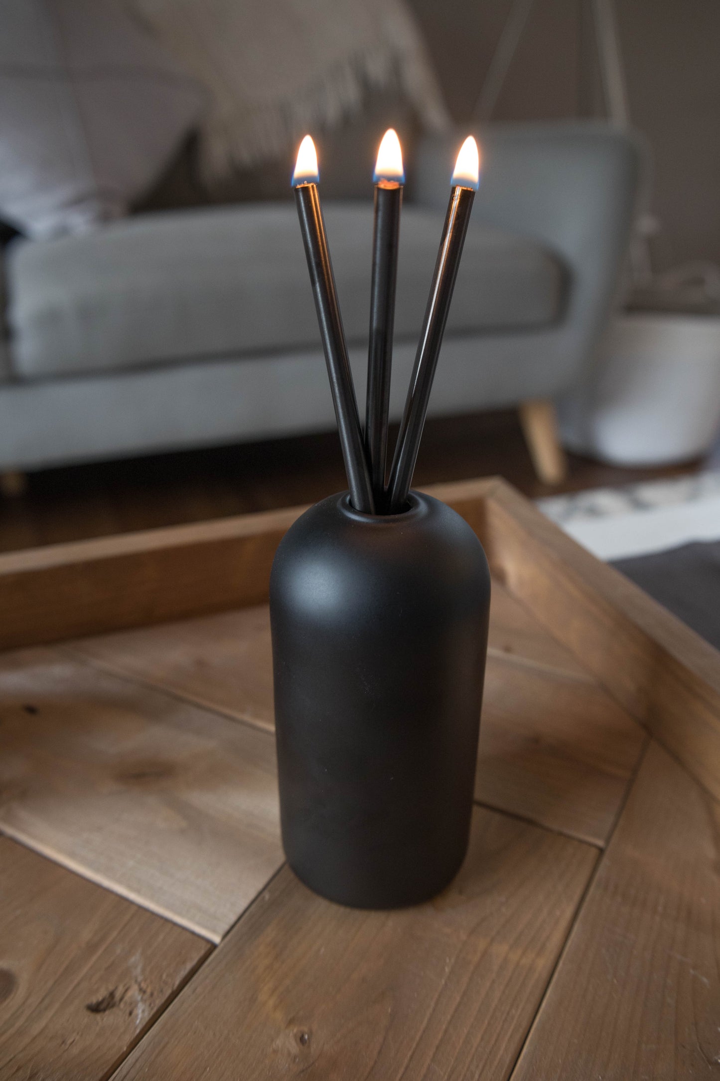 Black Everlasting Candles