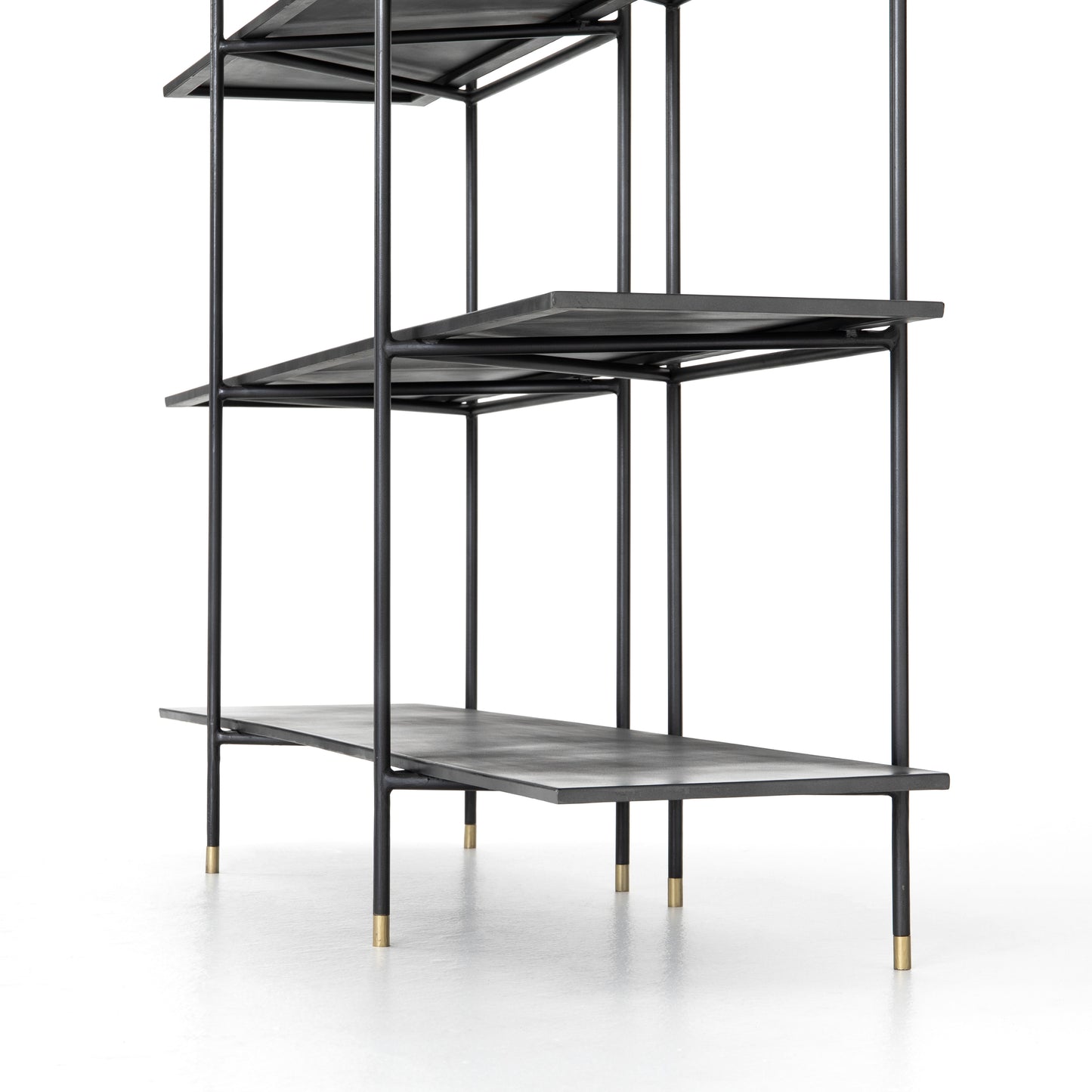 Victoria Bookcase-Distressed Iron