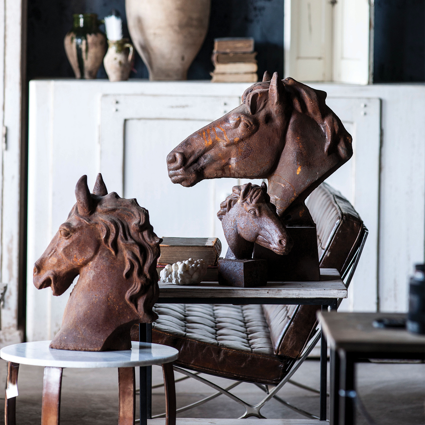 Horse Head on Base
