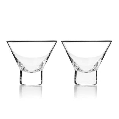 Raye Stemless Martini Glasses