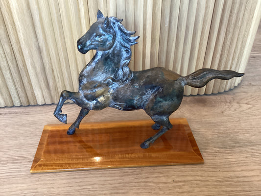 Vintage horse sculpture