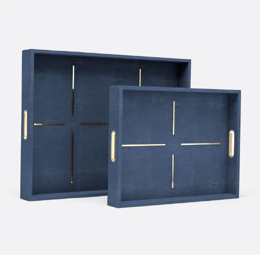 Daina Dark Mushroom Tray