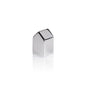 Decorative Ceramic House - Gold & Silver