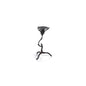 Twig Design Wrought Iron Candle Holder - Rust - Various Heights Available
