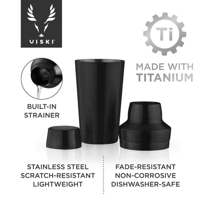 Titanium Cocktail Shaker