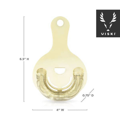 Belmont™ Gold Hawthorne Strainer