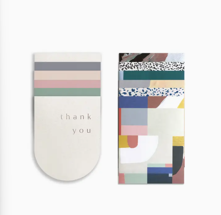 Castle and Phoenix Thank You Greeting Card Set