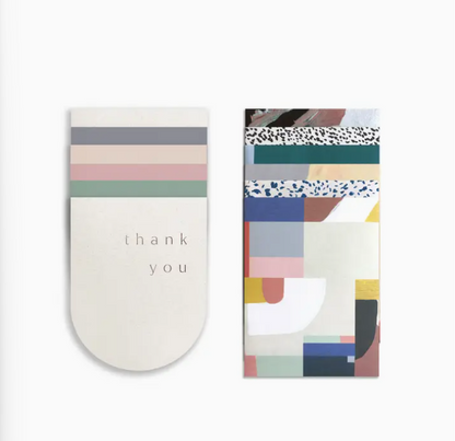Castle and Phoenix Thank You Greeting Card Set