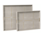 Daina Dark Mushroom Tray