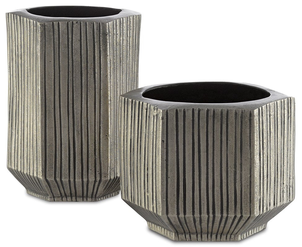 Veteris Silver Small Vase