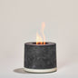 Round FLÎKR Fire® Bundle with Lid - Stainless, Black, Almond