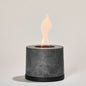 Round FLÎKR Fire® Bundle with Lid - Stainless, Black, Almond