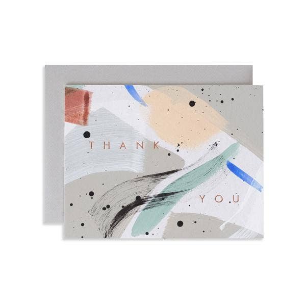 Castle and Phoenix Thank You Greeting Card Set