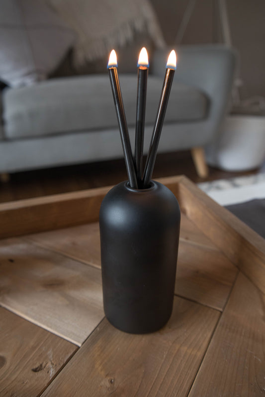 Black Everlasting Candles