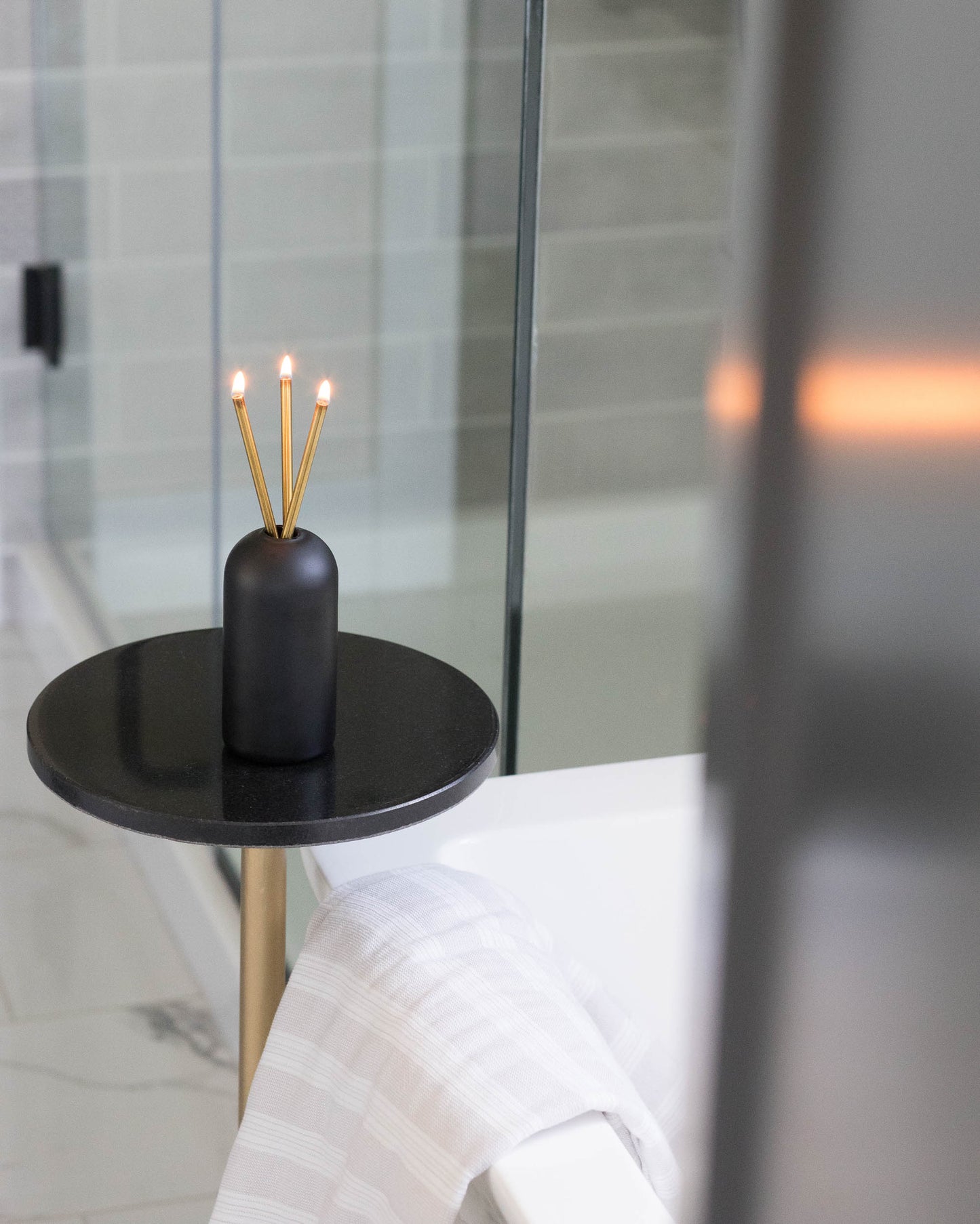 Champagne Everlasting Candles