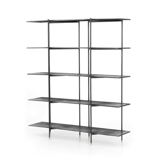 Victoria Bookcase-Distressed Iron
