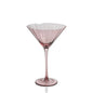 Madeleine Optic Glassware - Pink