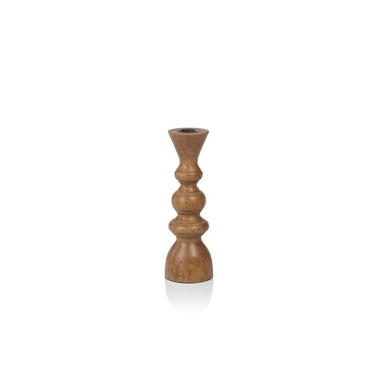 Sukhothai Mango Wood Taper Holder