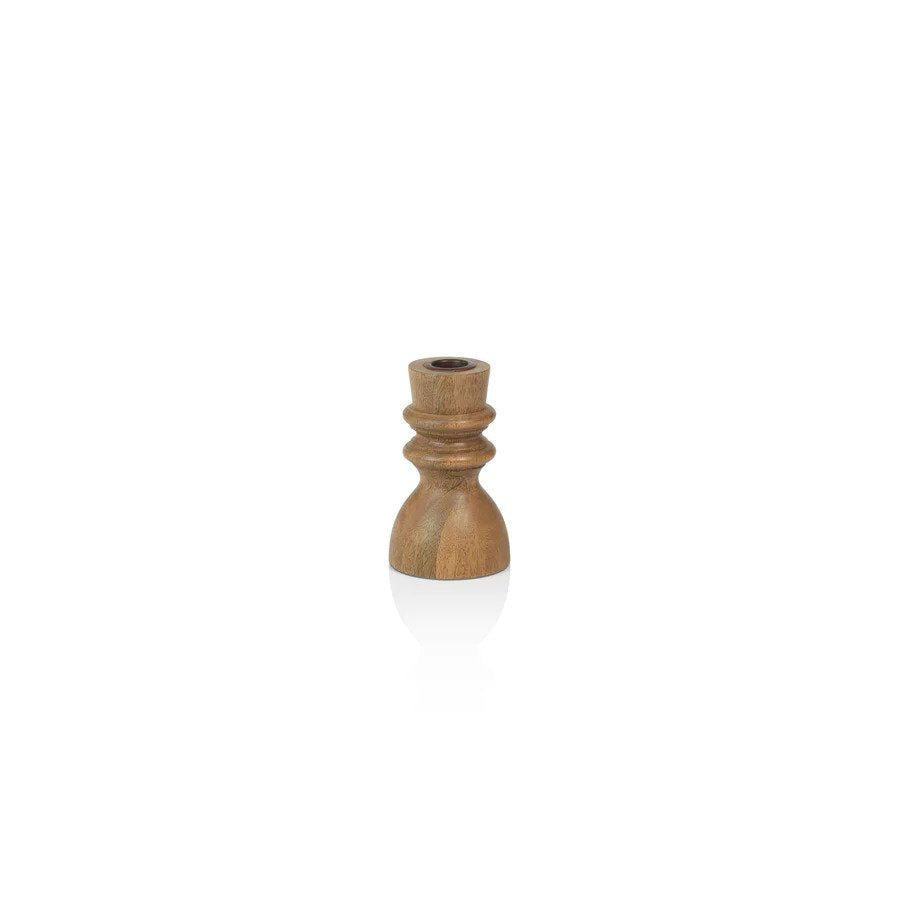 Sukhothai Mango Wood Taper Holder