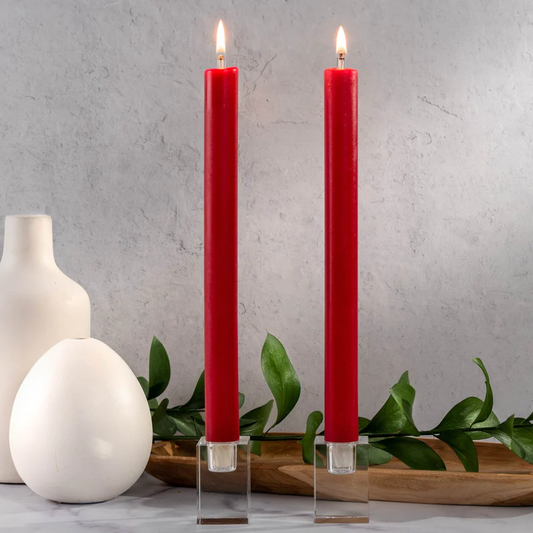 Ruby Dinner Candle 11in.