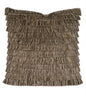 Green Linen with Brush Fringe